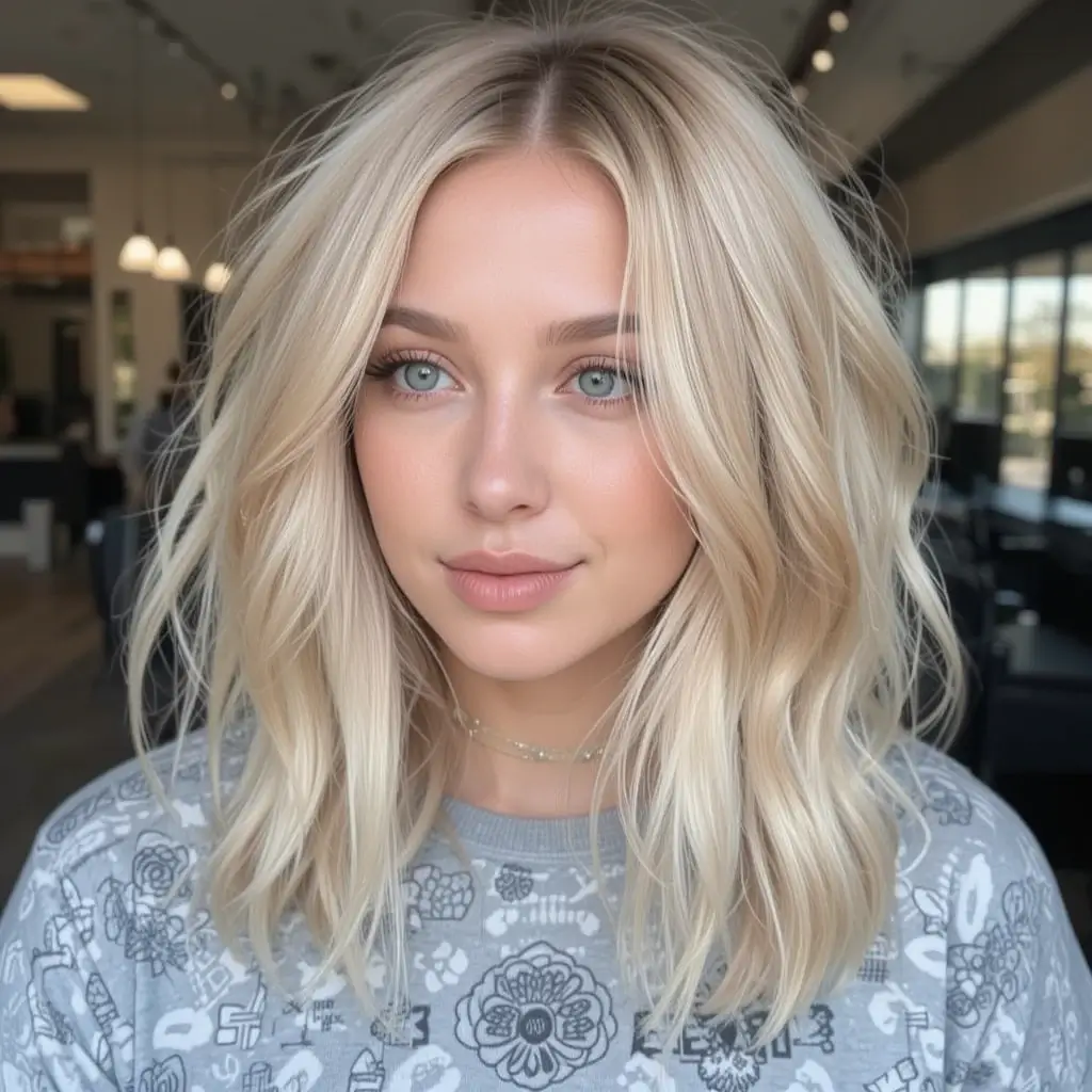 Light Blonde with Maple Tones