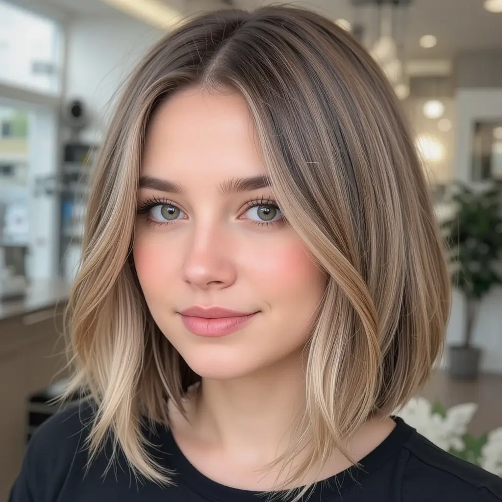 Long Bob with Light Layers