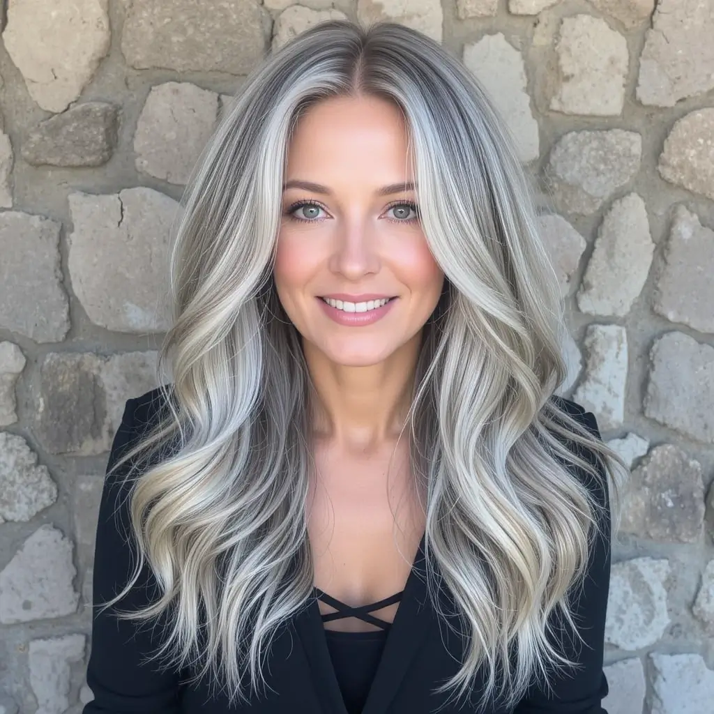 Long Hair with Beach Waves