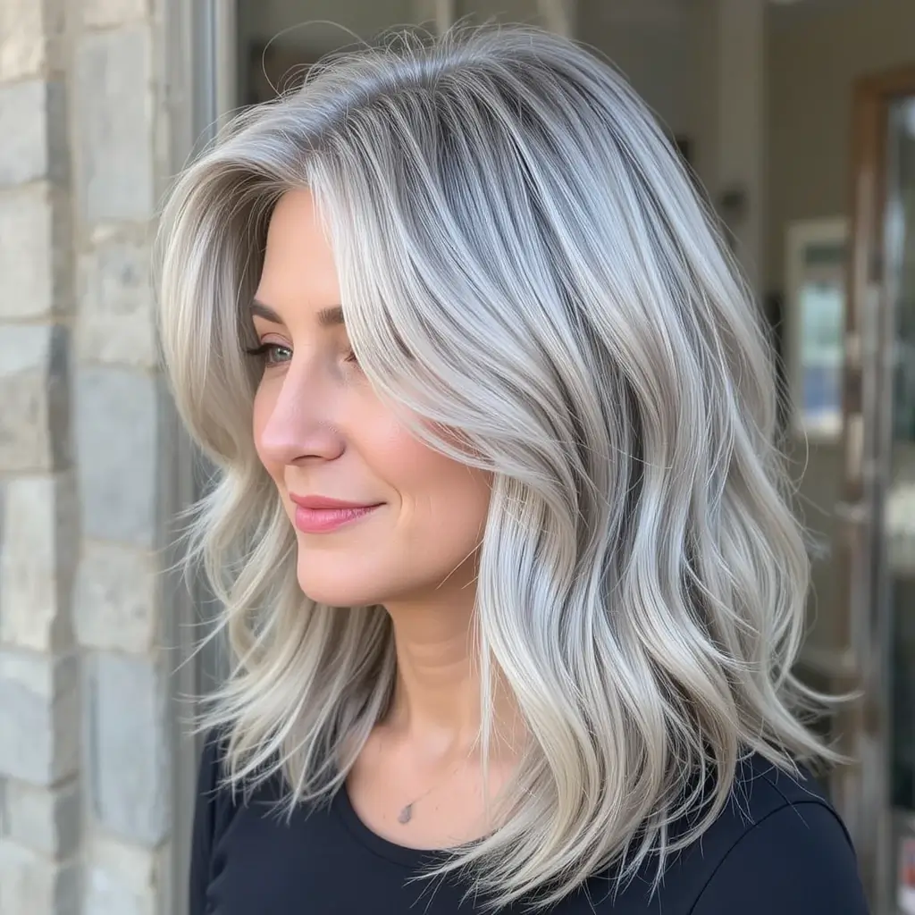 Long Hair with Defined Layers