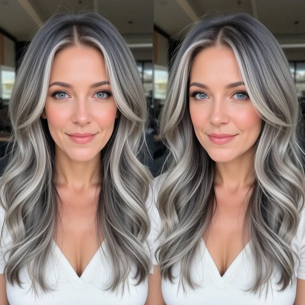 Long Hair with Subtle Highlights