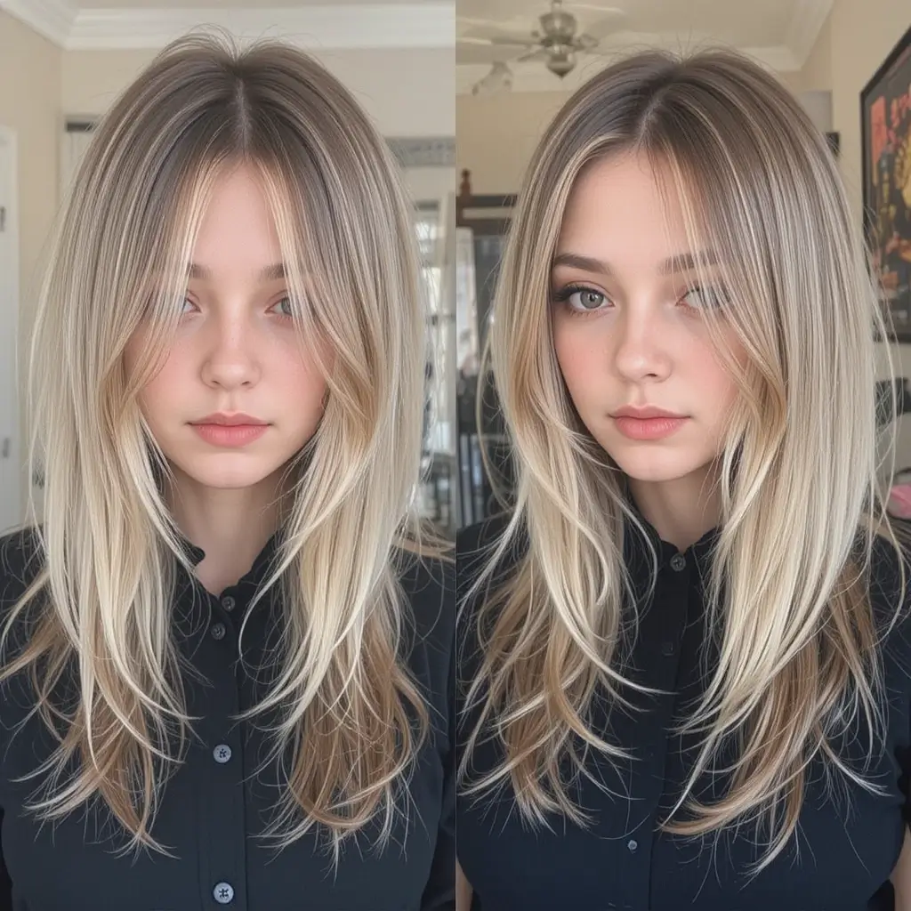 Long Layers with Center Part