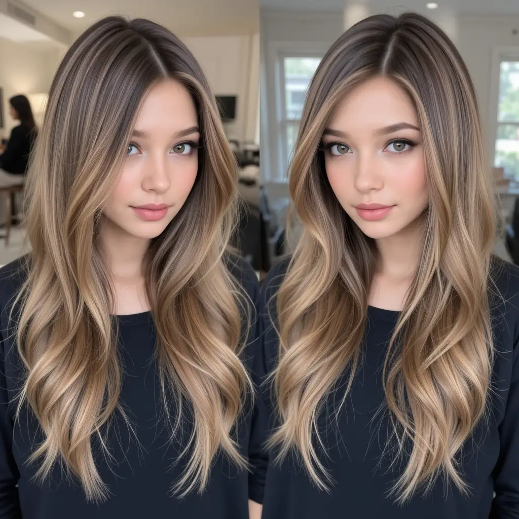 Long Layers with Deep Side Part