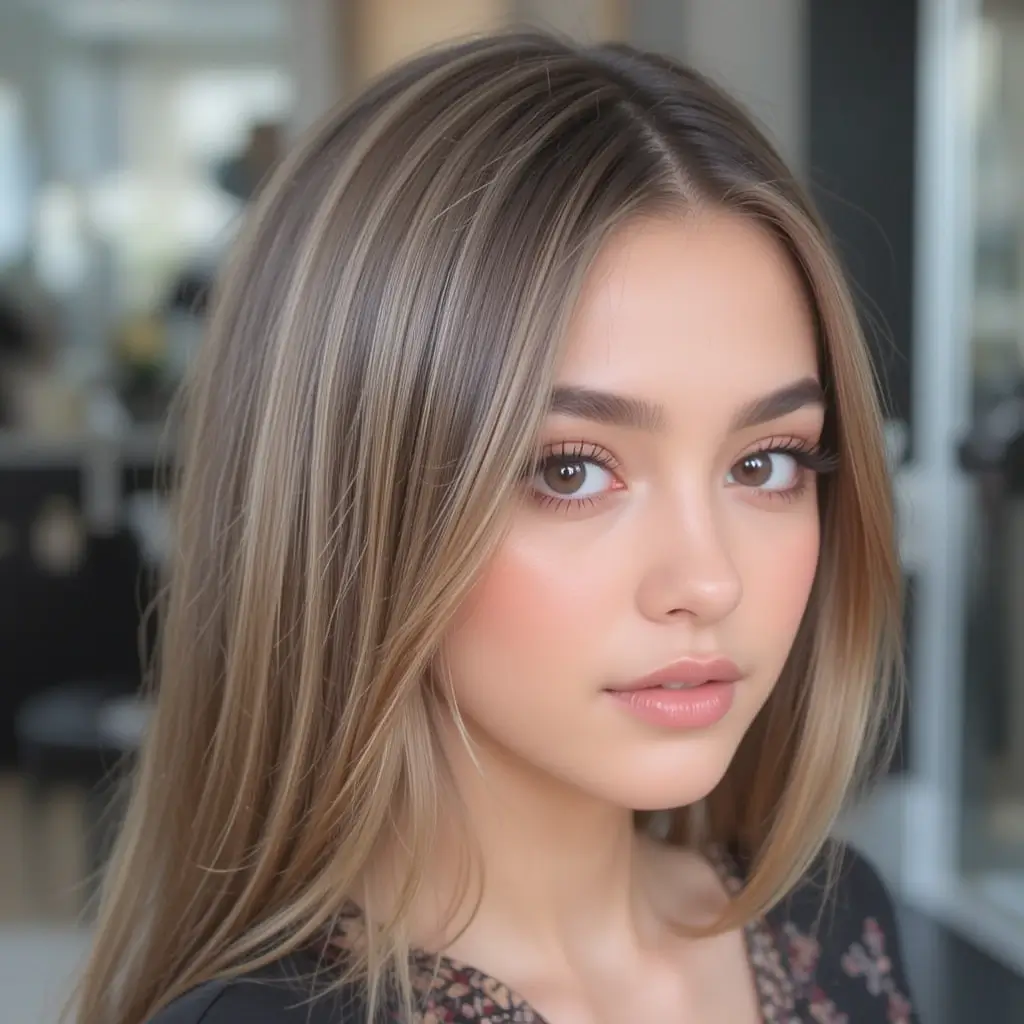 Long Layers with Sleek Finish