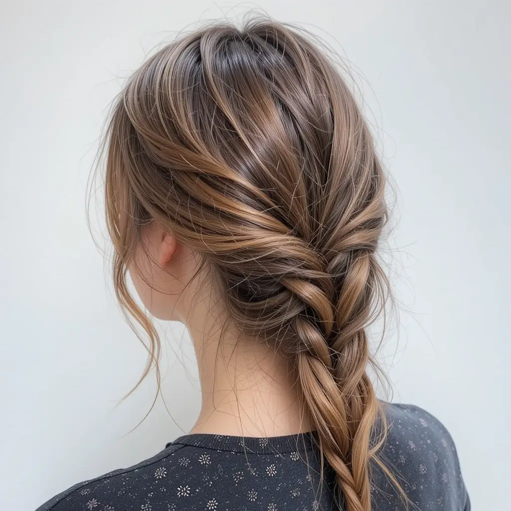 Loose Fishtail Braid