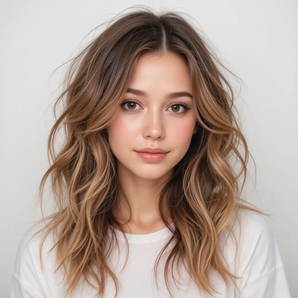 Loose Waves with Sea Salt Spray