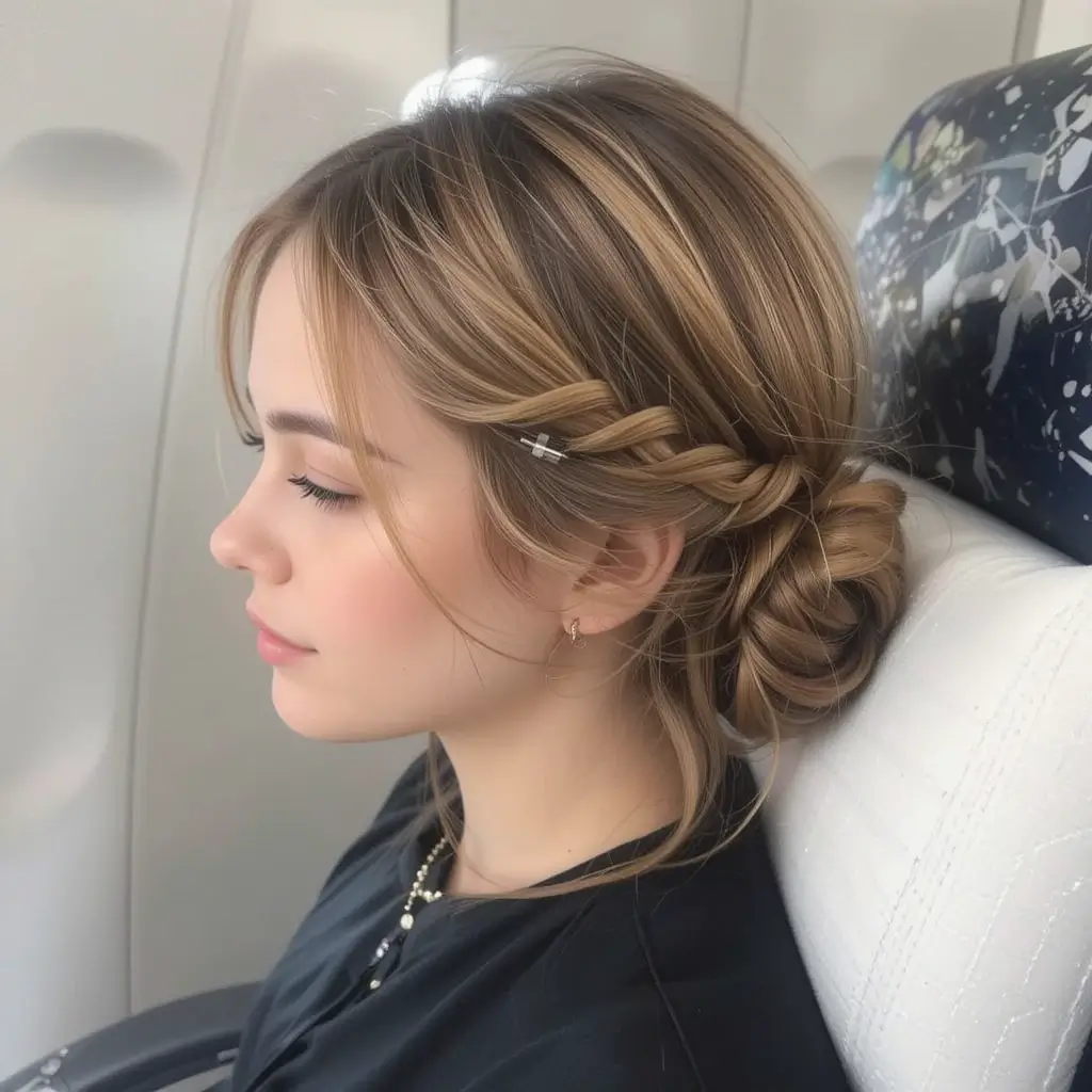 Low Chignon Bun