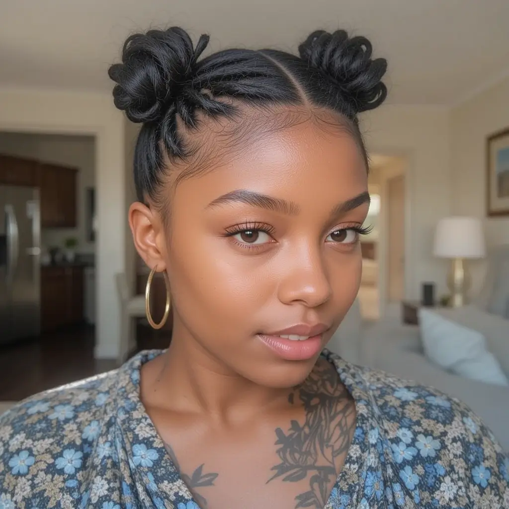 Low Maintenance Bantu Knots