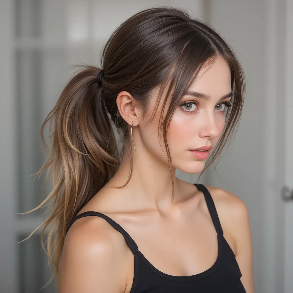Low Side Ponytail