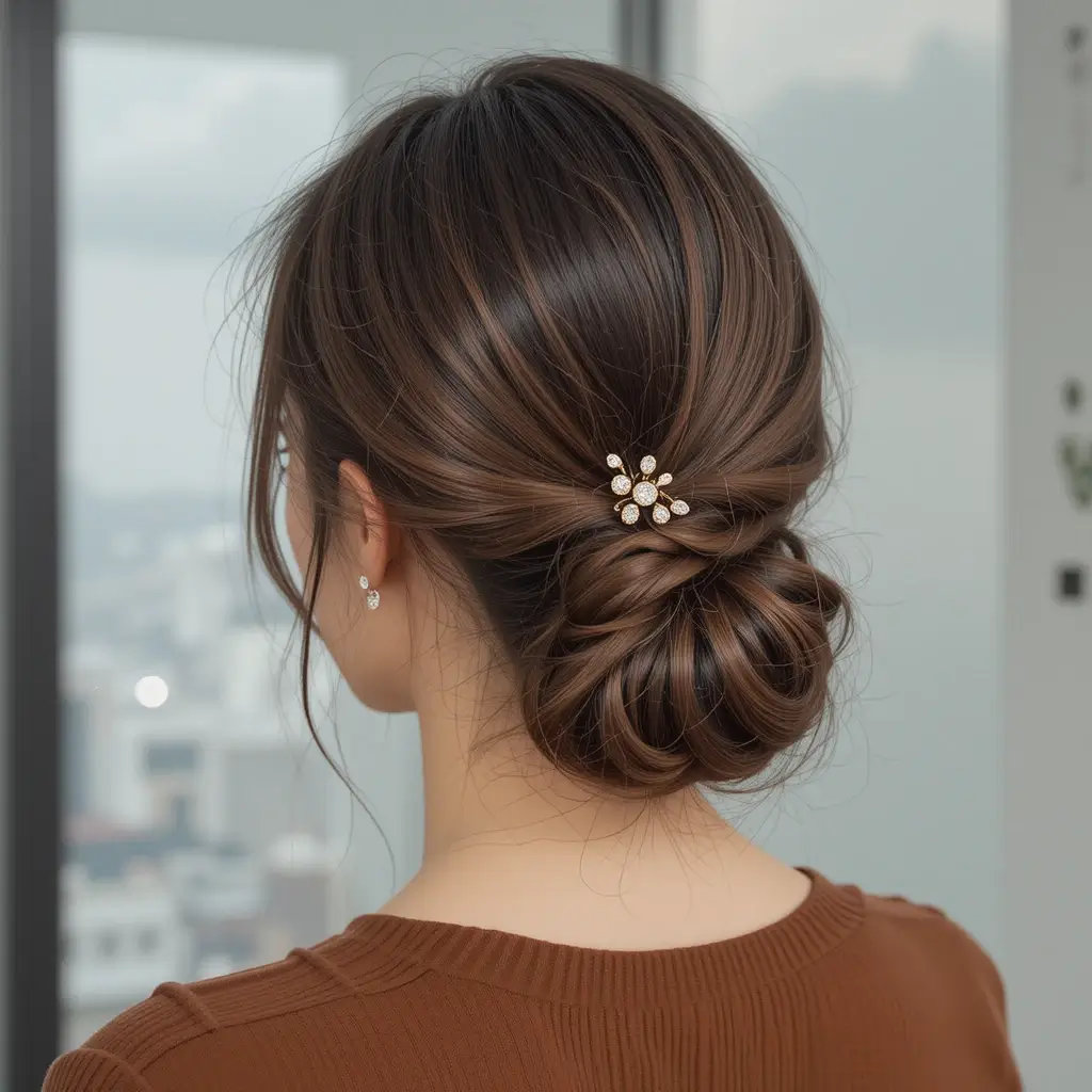 Low Twisted Bun