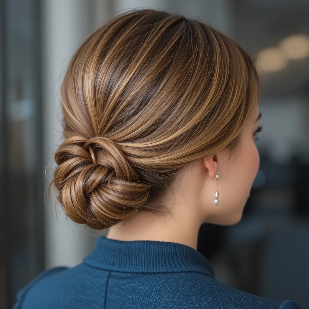 Low Twisted Bun