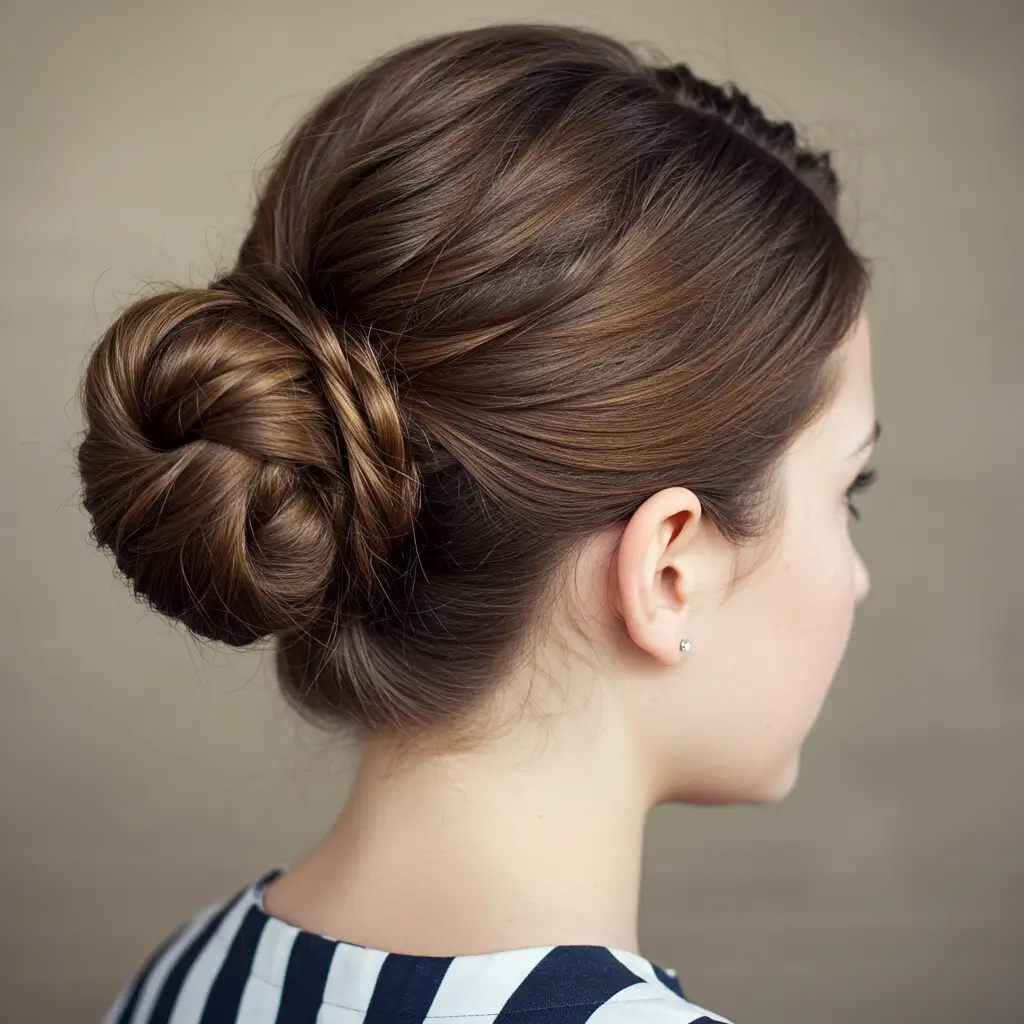 Low Twisted Bun