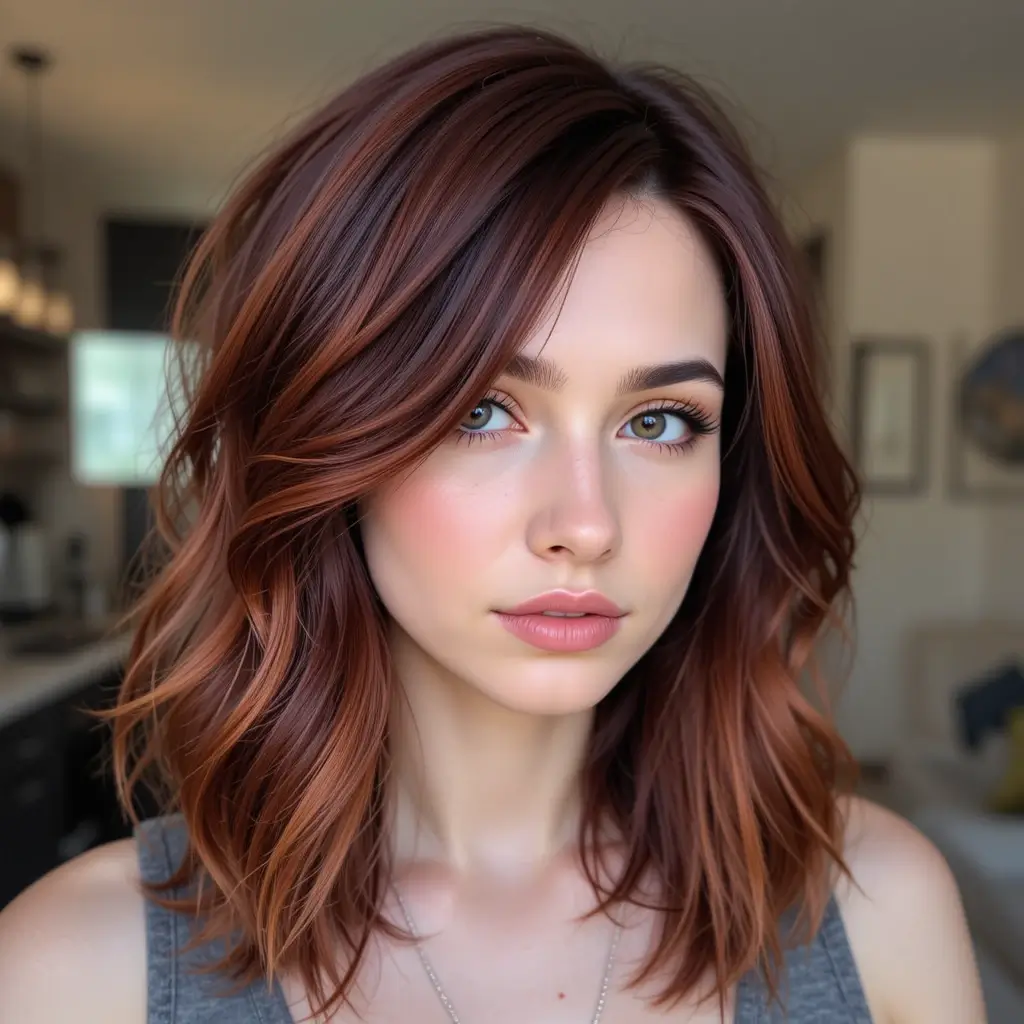 Mahogany and Ginger Combination
