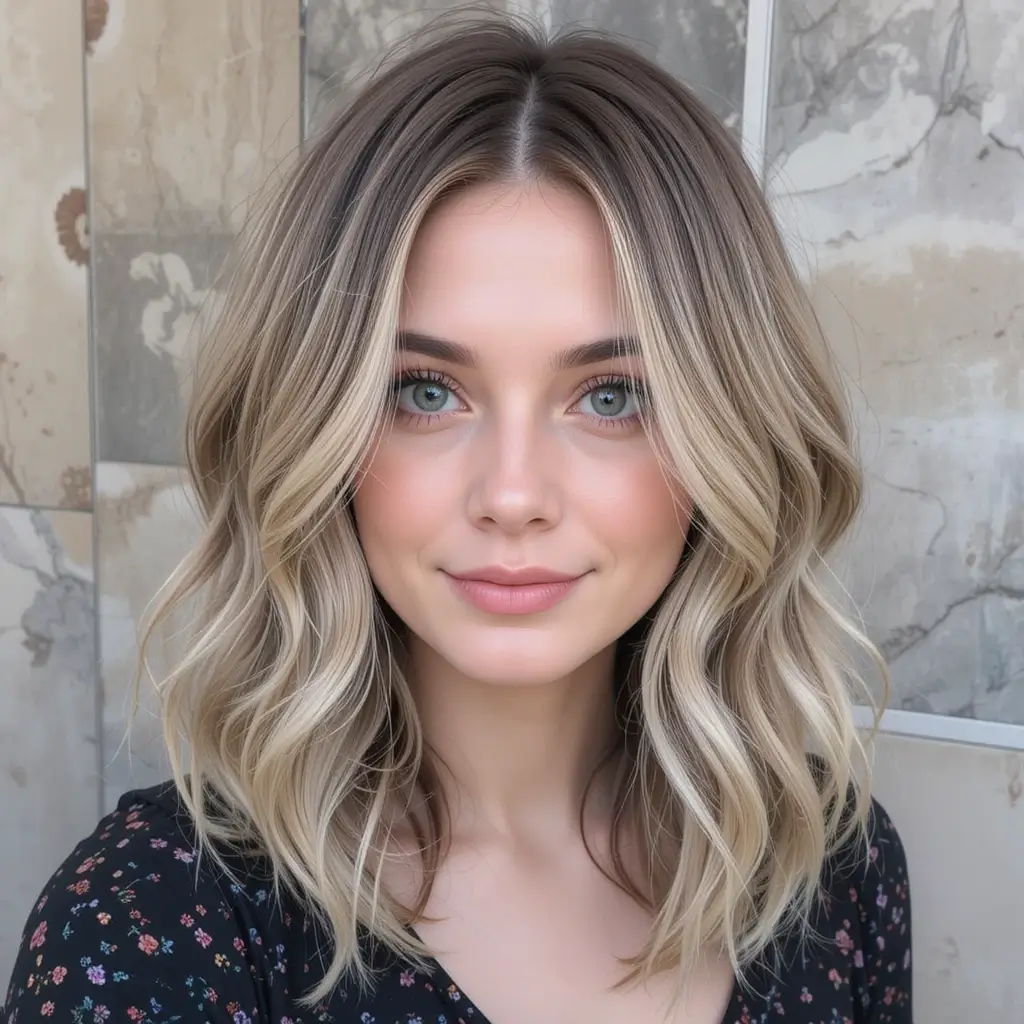 Medium Hair with U-Shaped Layers