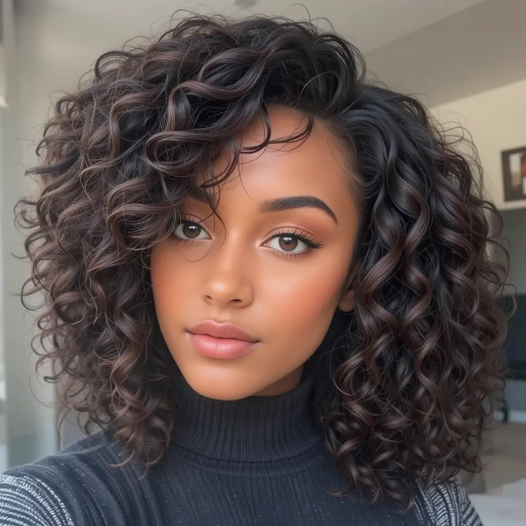 Medium Layered Curls