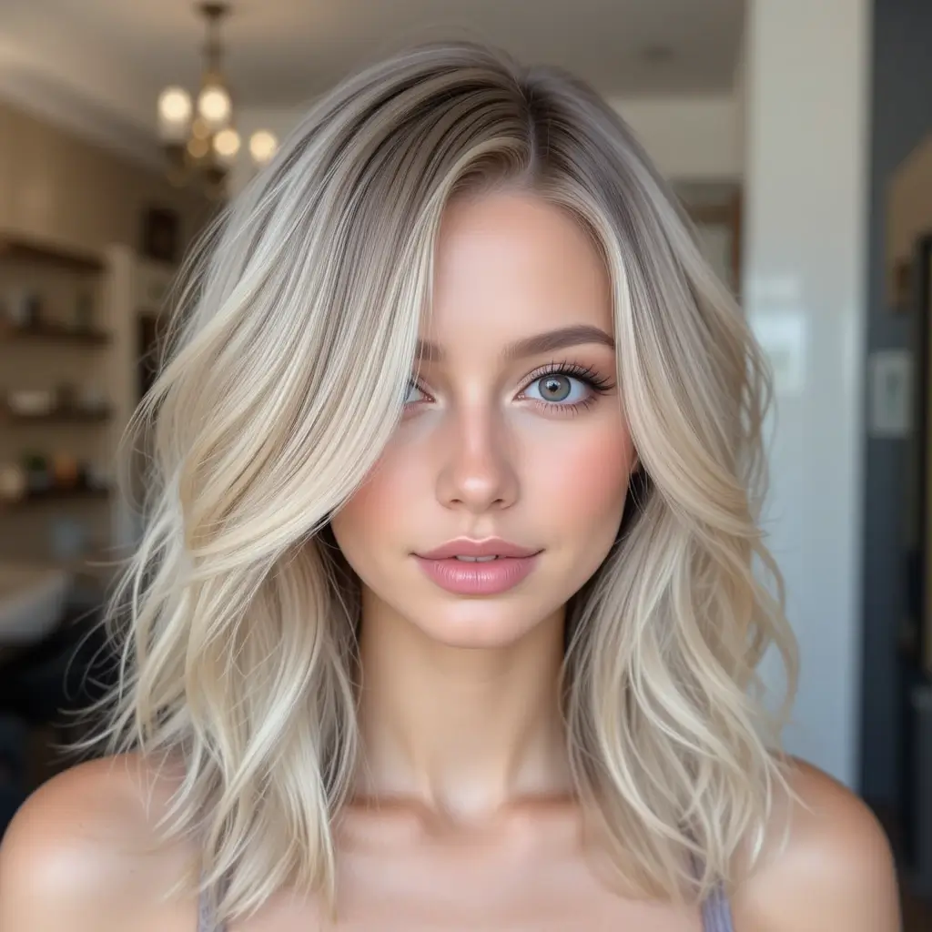 Medium Layers with Flowy Blowout