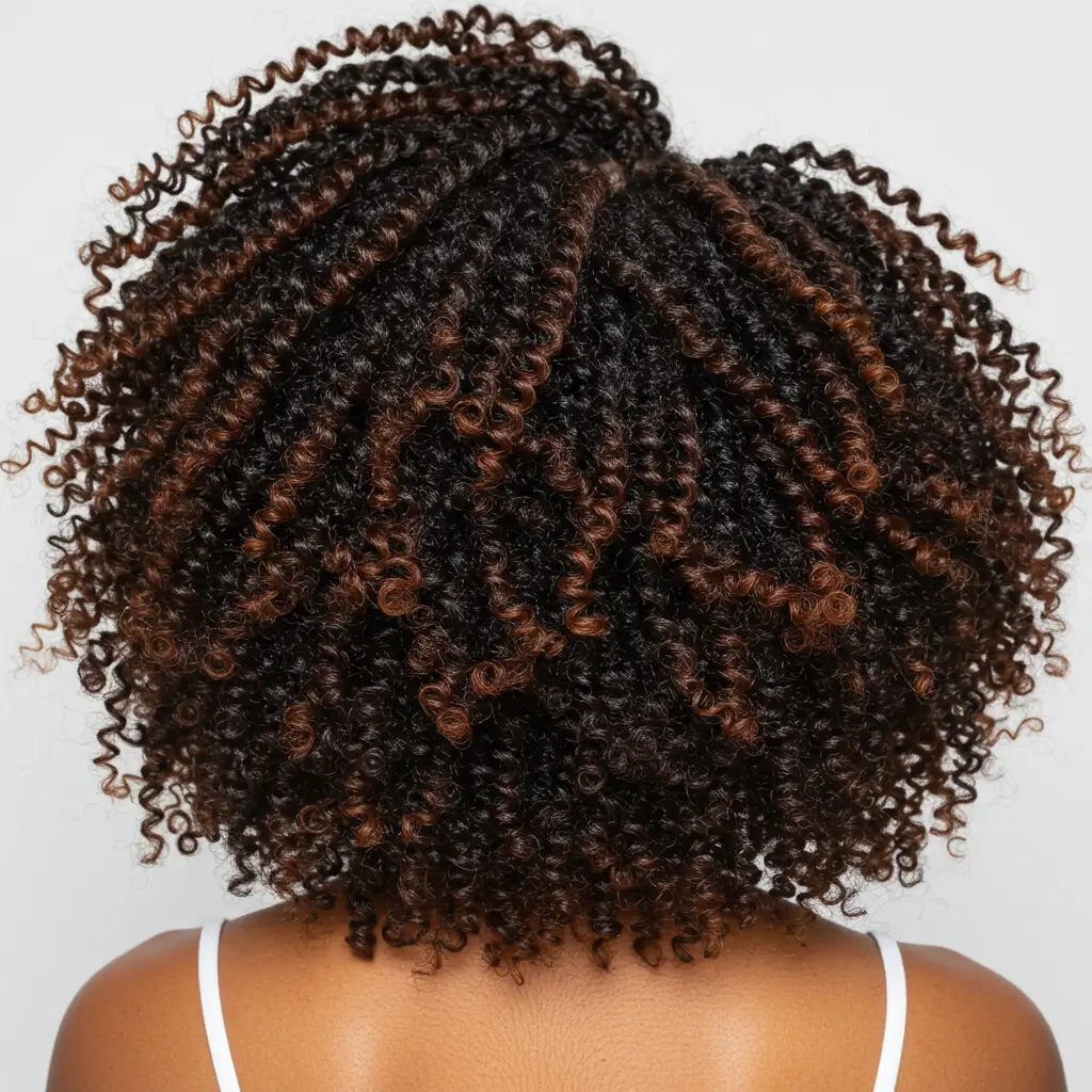 Medium Length Bantu Knots