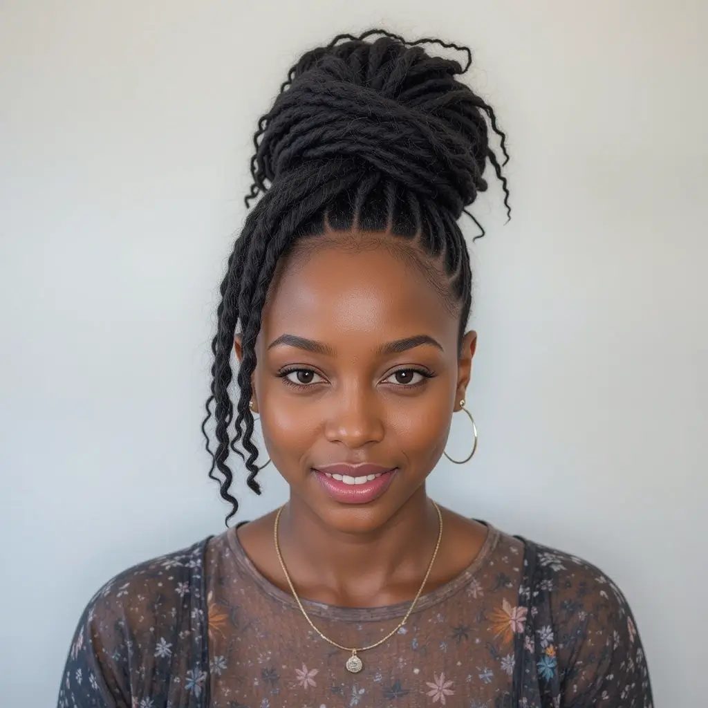 Medium Length Locs
