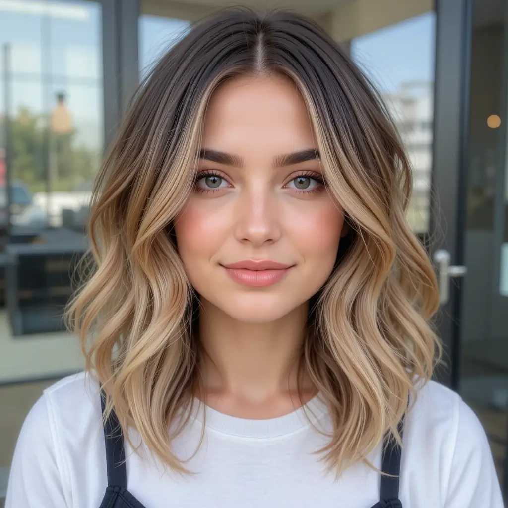 Medium Length with Subtle Ombre