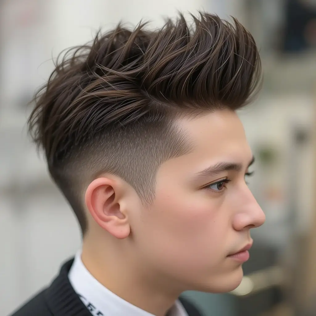 Medium Spiked Quiff