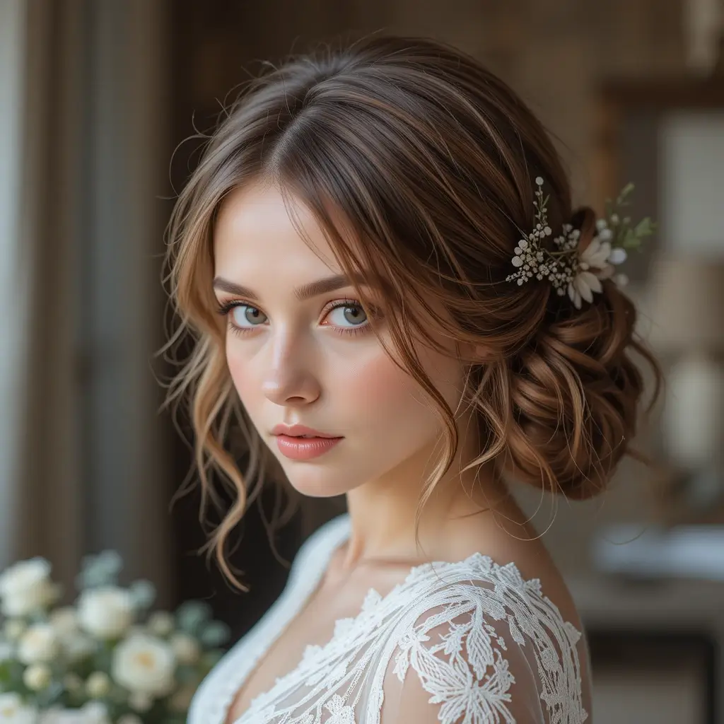 Messy Low Bun