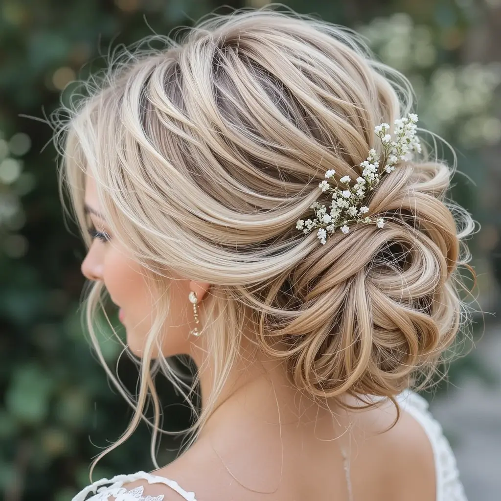 Messy Romantic Updo