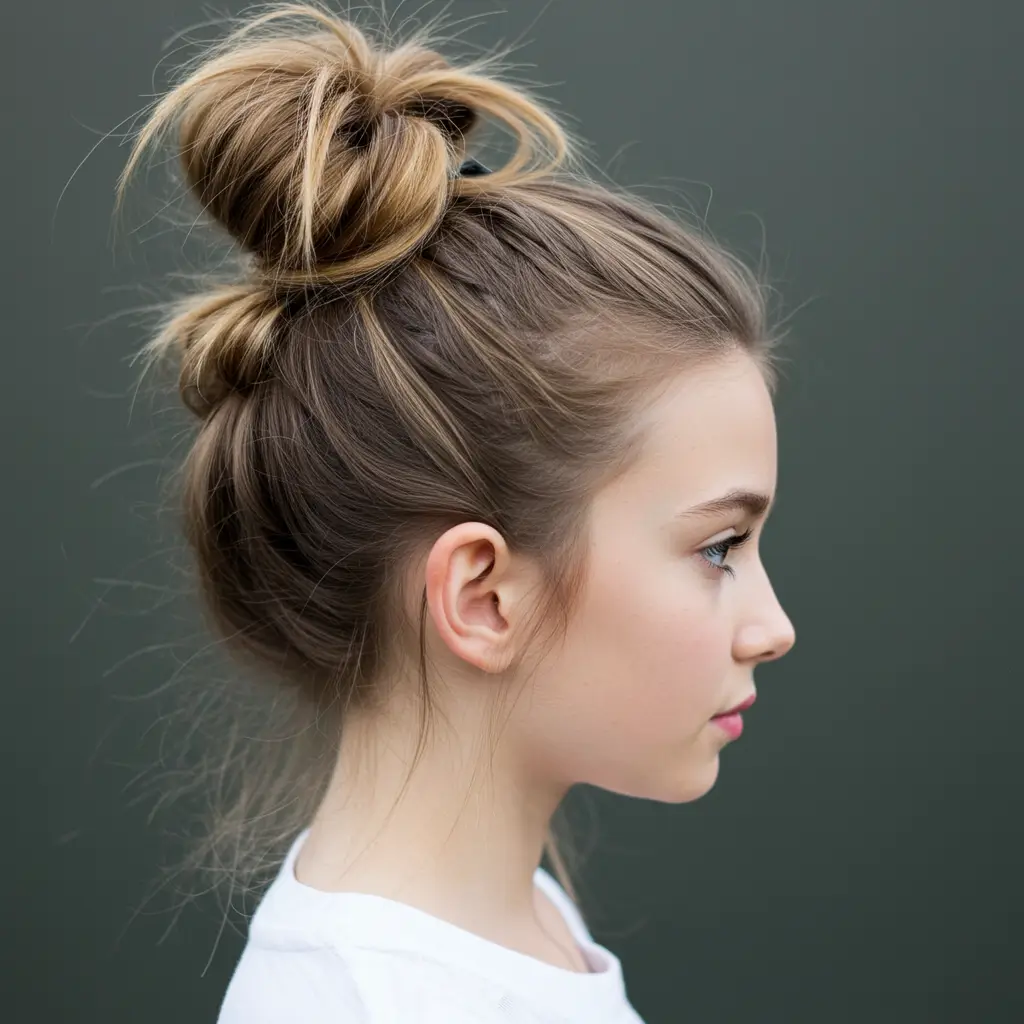 Messy Top Knot