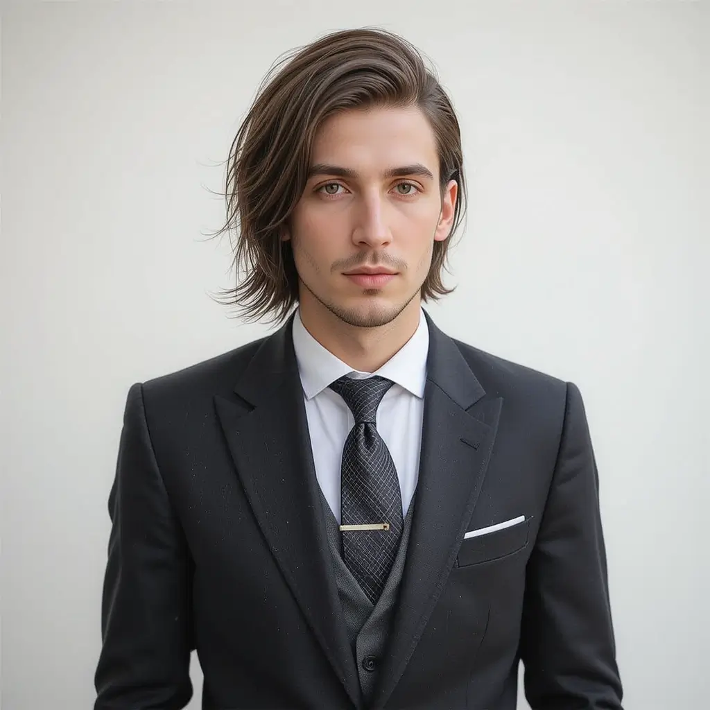 Mid Length Side Part