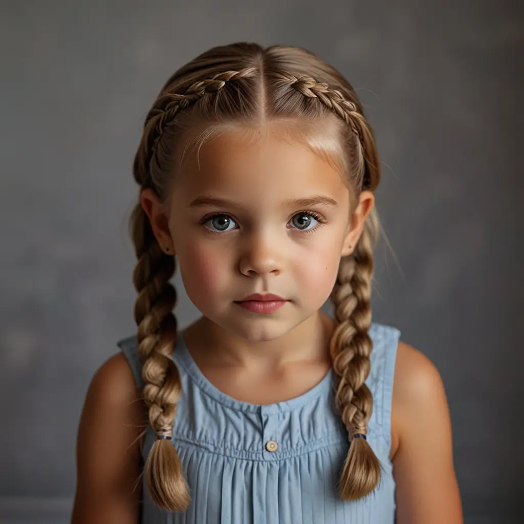 Mini Braided Pigtails