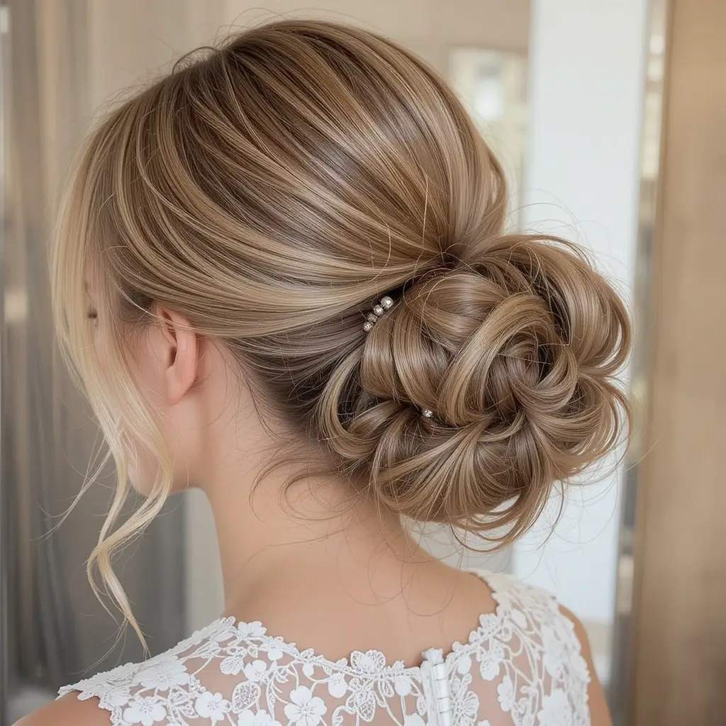 Modern Bubble Ponytail