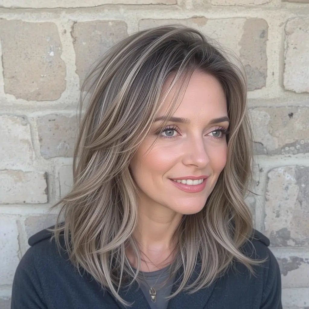 Mushroom Brown Balayage