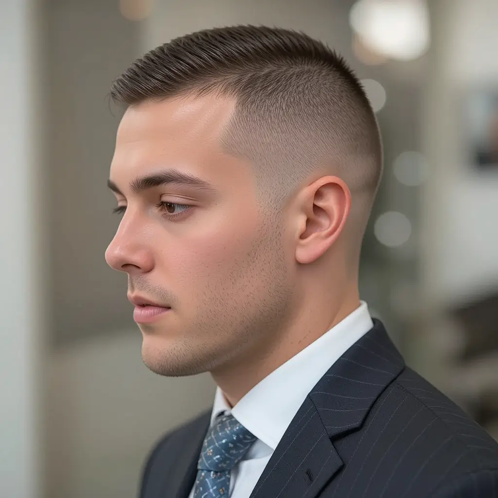Neatly Trimmed Buzz Cut