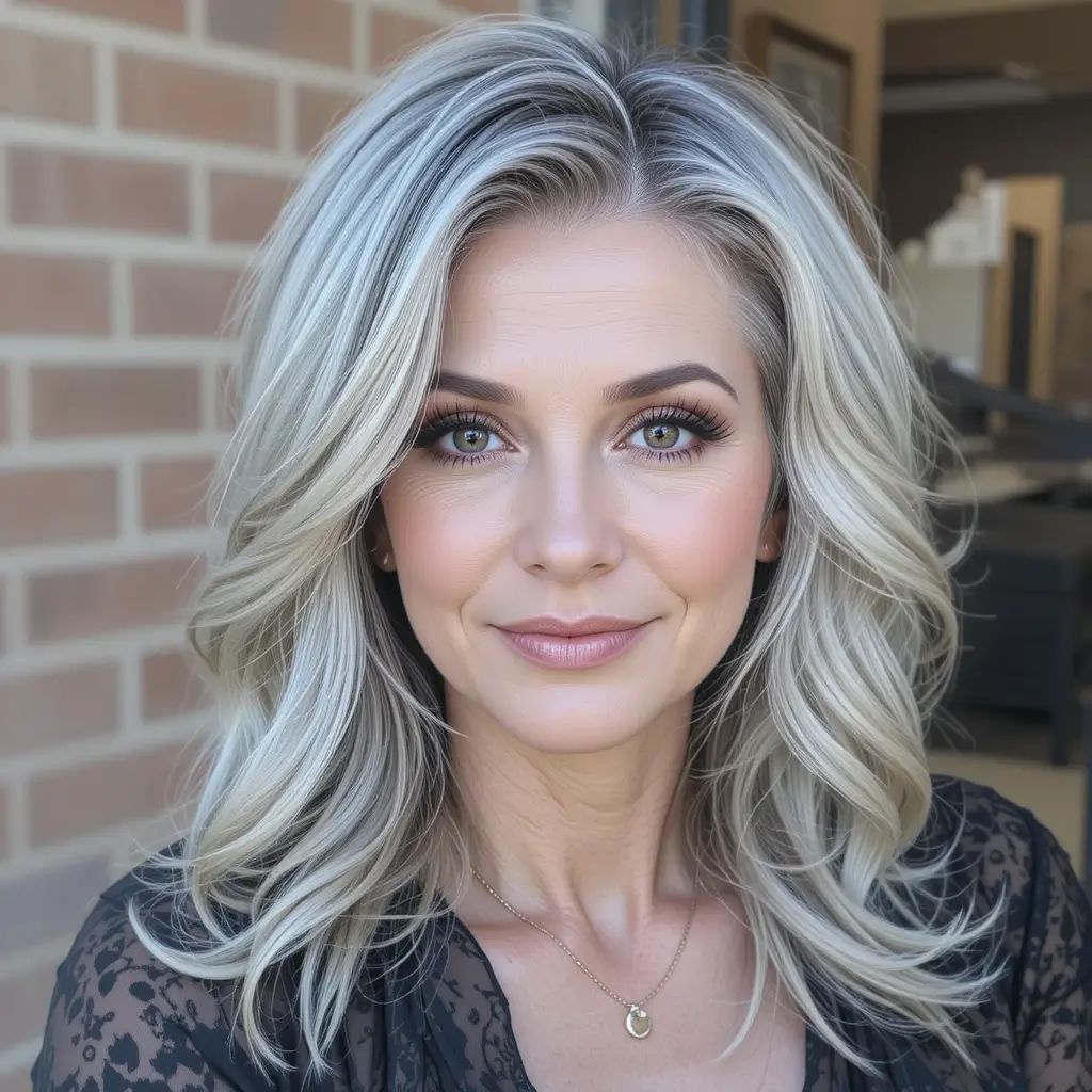 Pearl Blonde Balayage