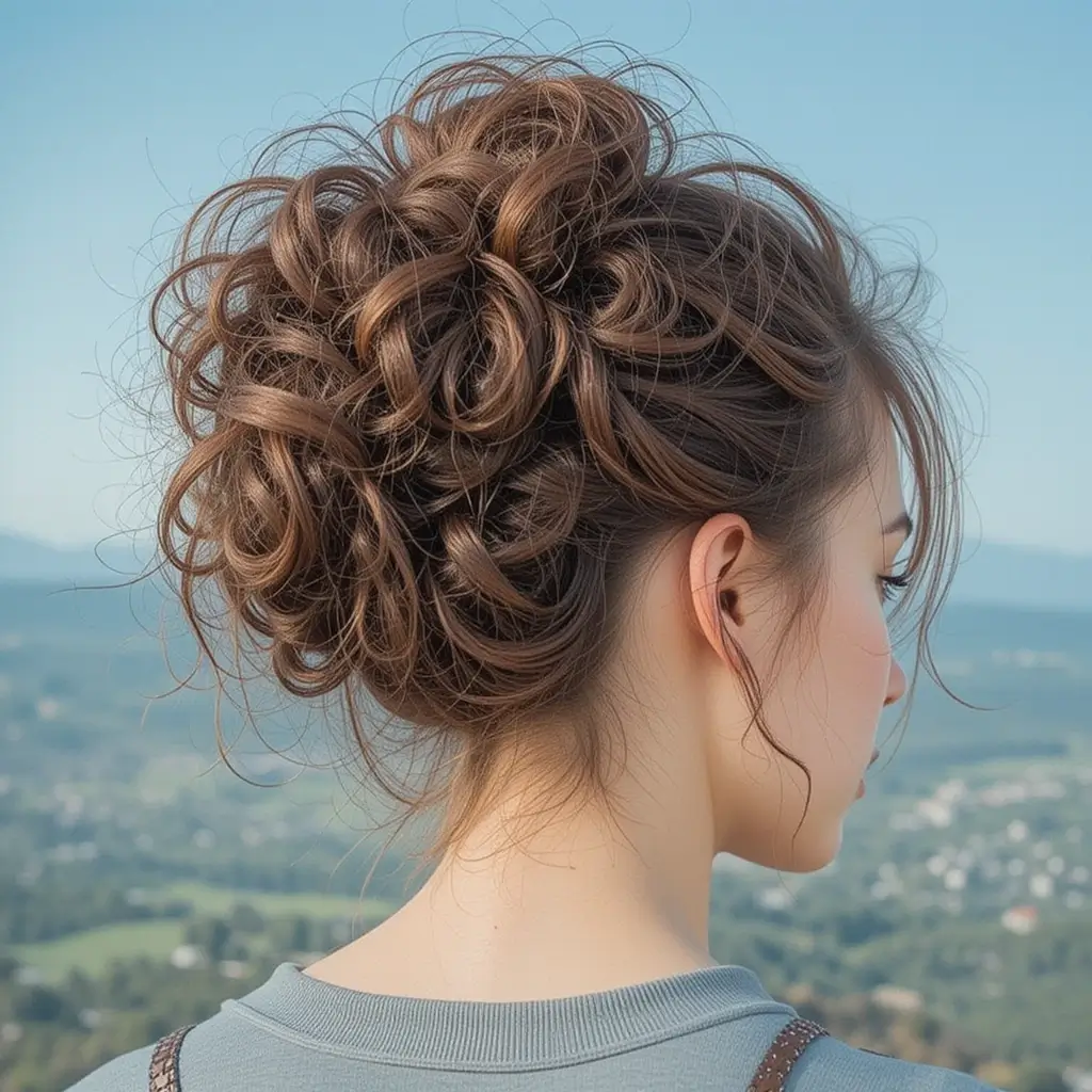 Pineapple Updo