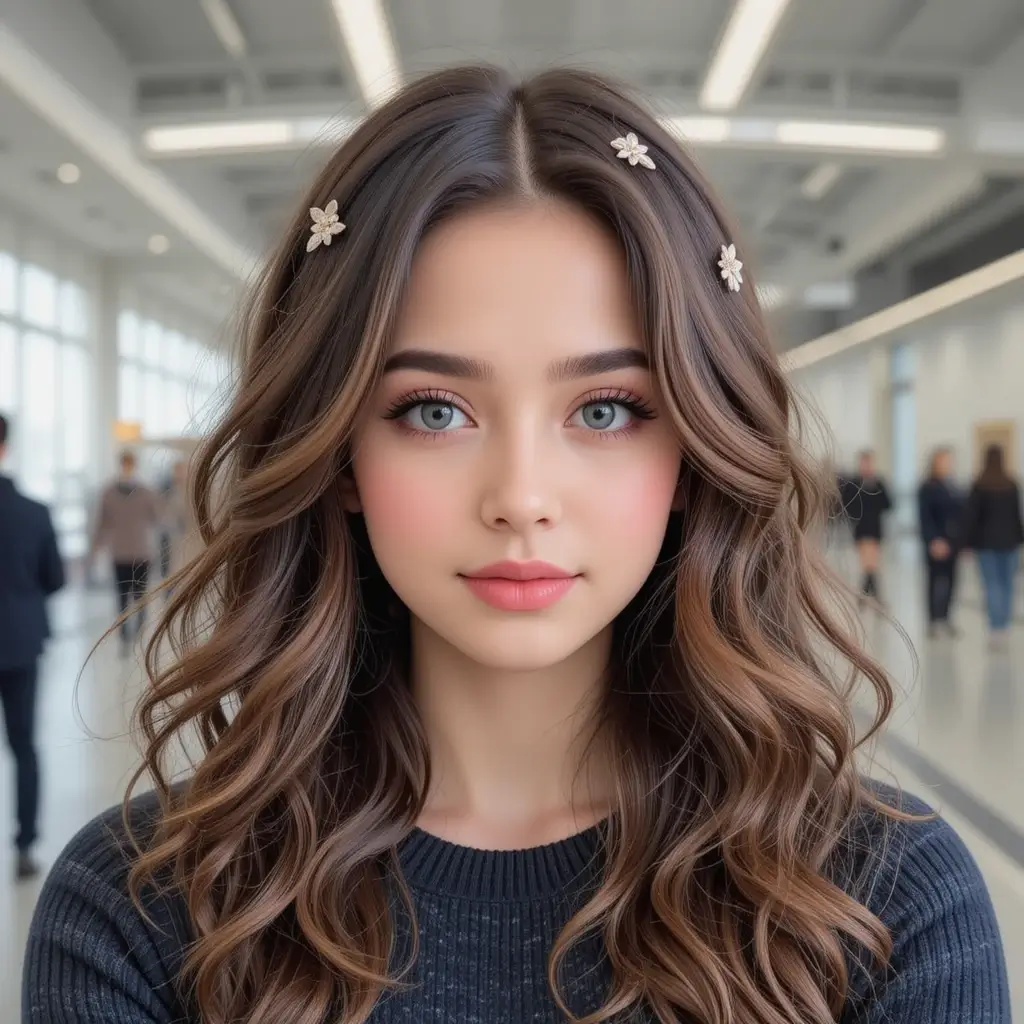 Pinned Back Curls