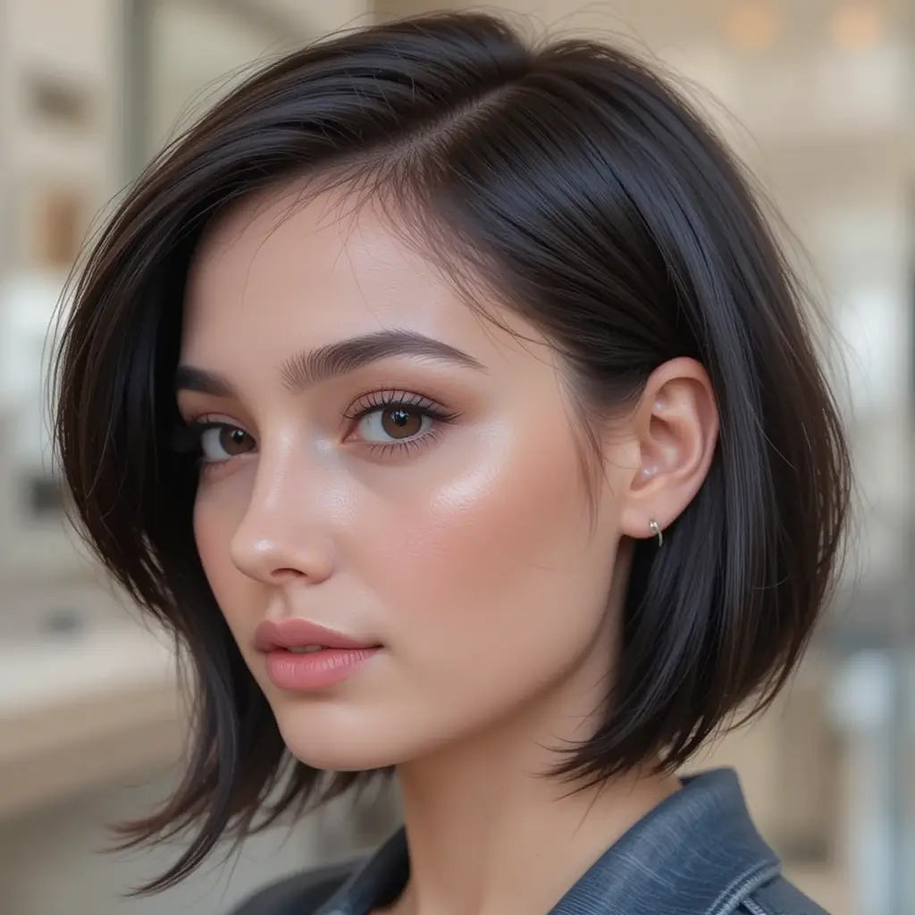 Polished Side Part