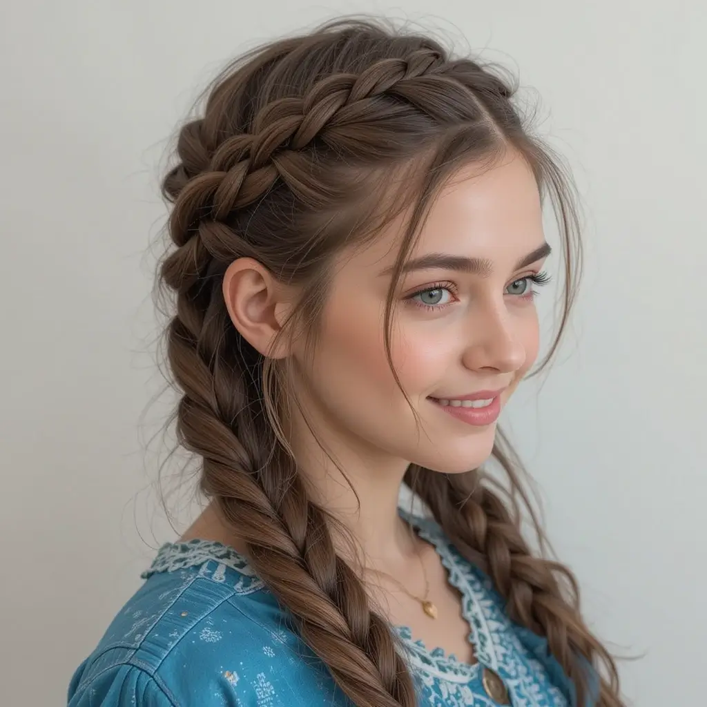 Pull-Through Braid