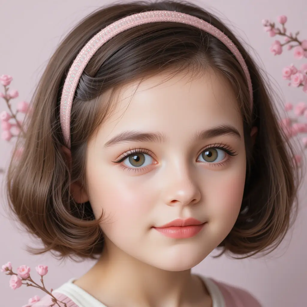 Retro-Inspired Bob with Roll Ends