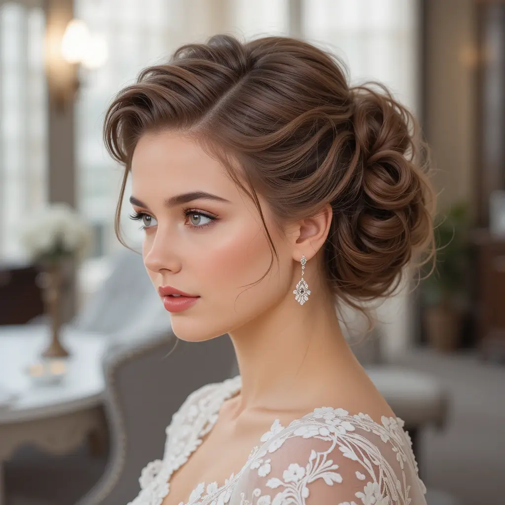 Retro-Inspired Updo