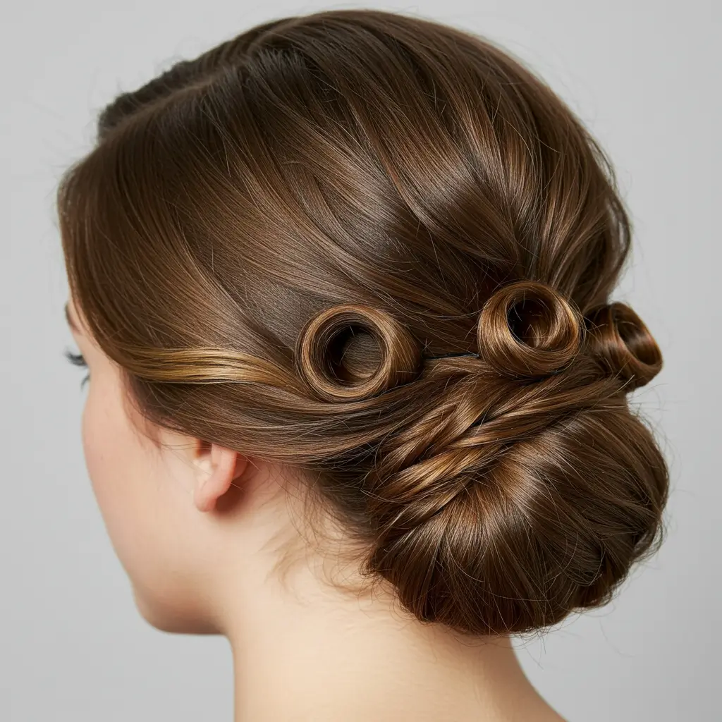 Rolled Updo