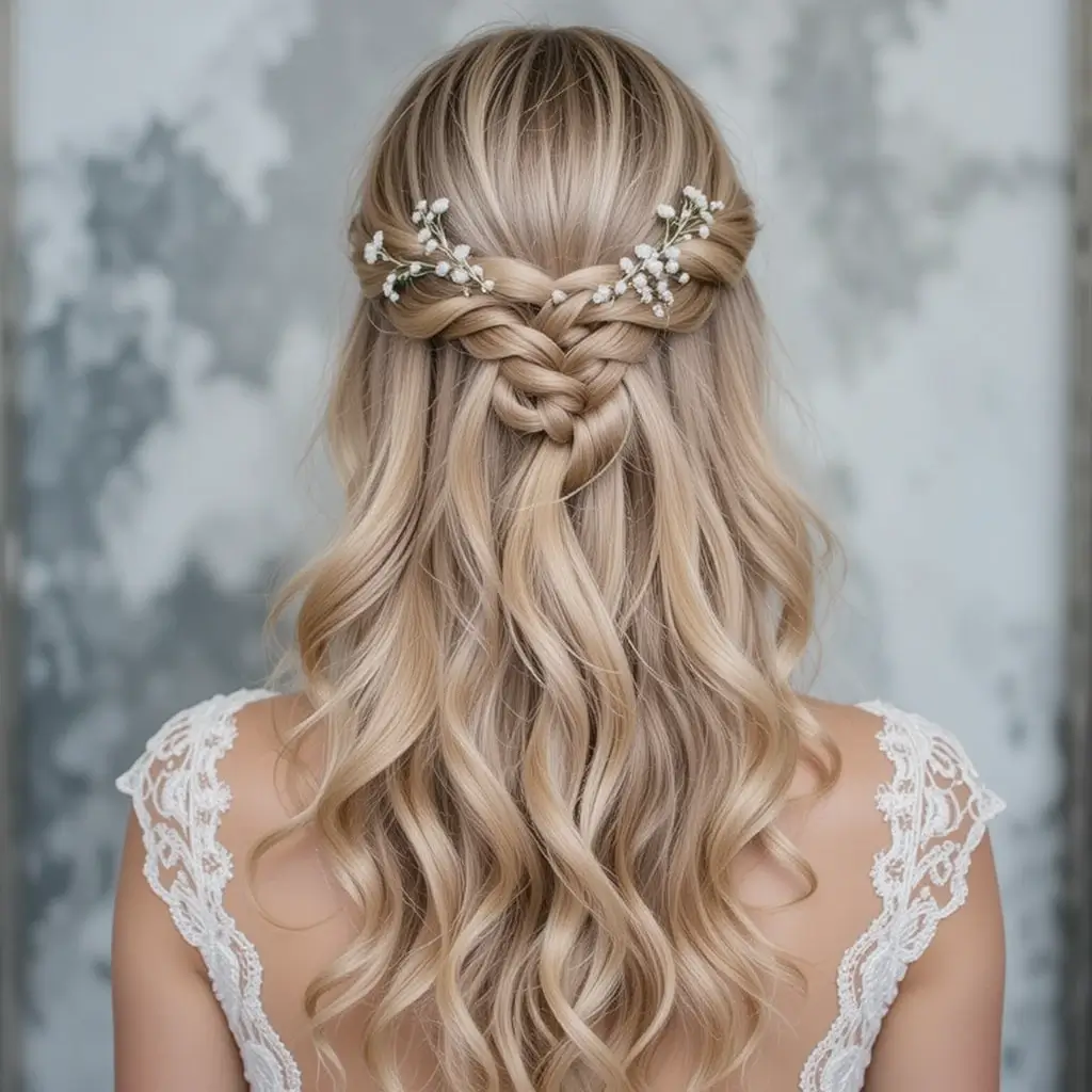 Romantic Waterfall Braid