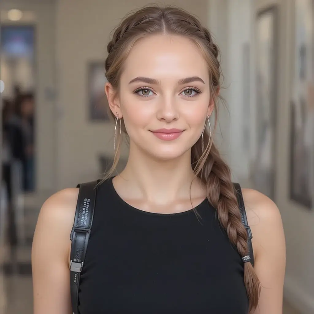 Rope Braid Ponytail