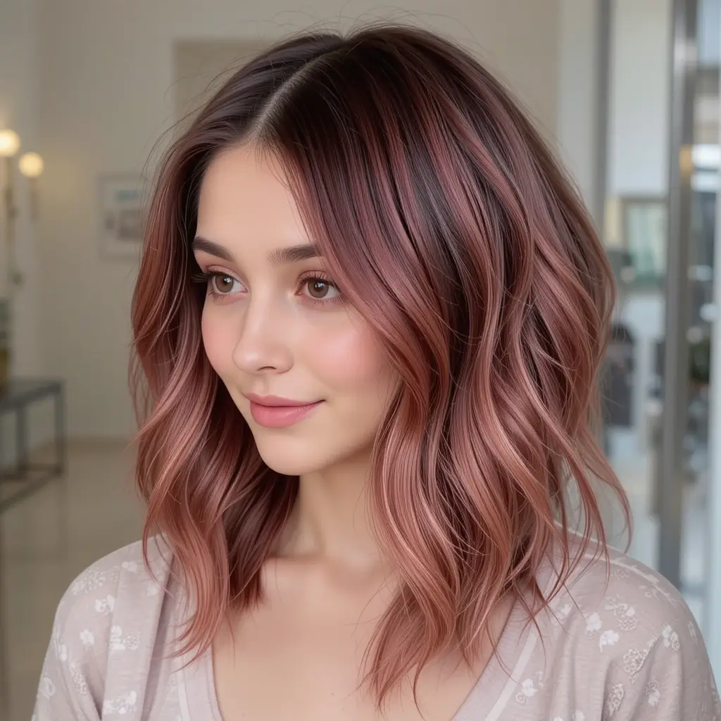 Rosewood Tinted Balayage