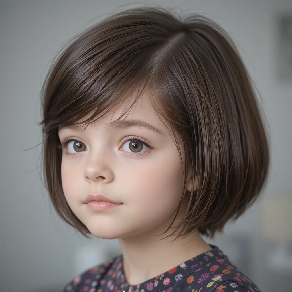 Rounded Bob with Clean Edges