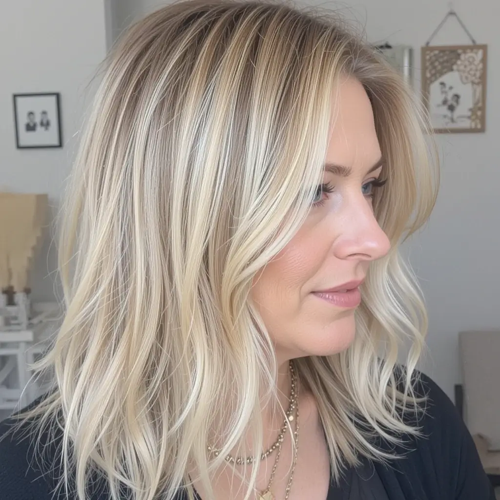 Sandy Blonde Balayage
