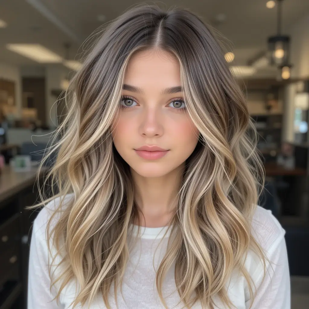 Sandy Brown Balayage