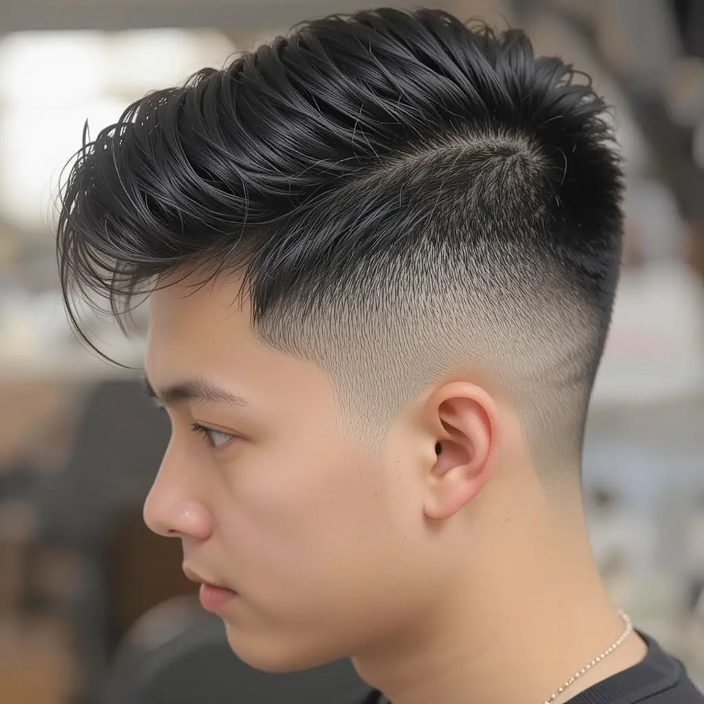 Short Crop with Fade