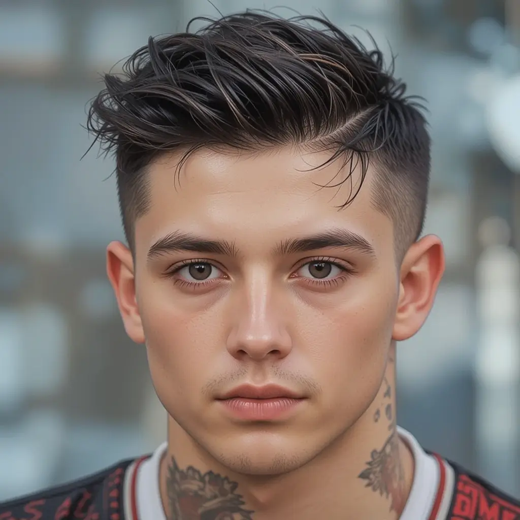 Short Edgy Fade