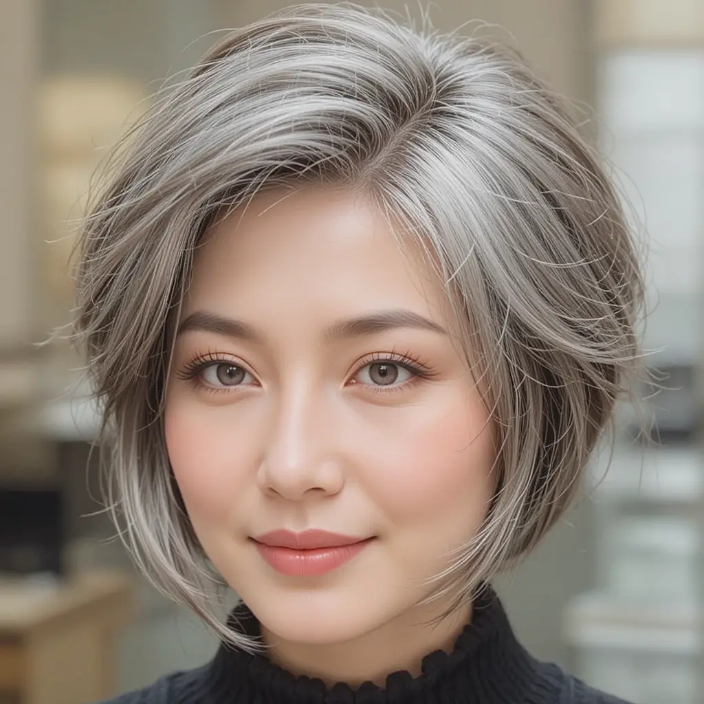 Short Hair with Face-Framing Layers