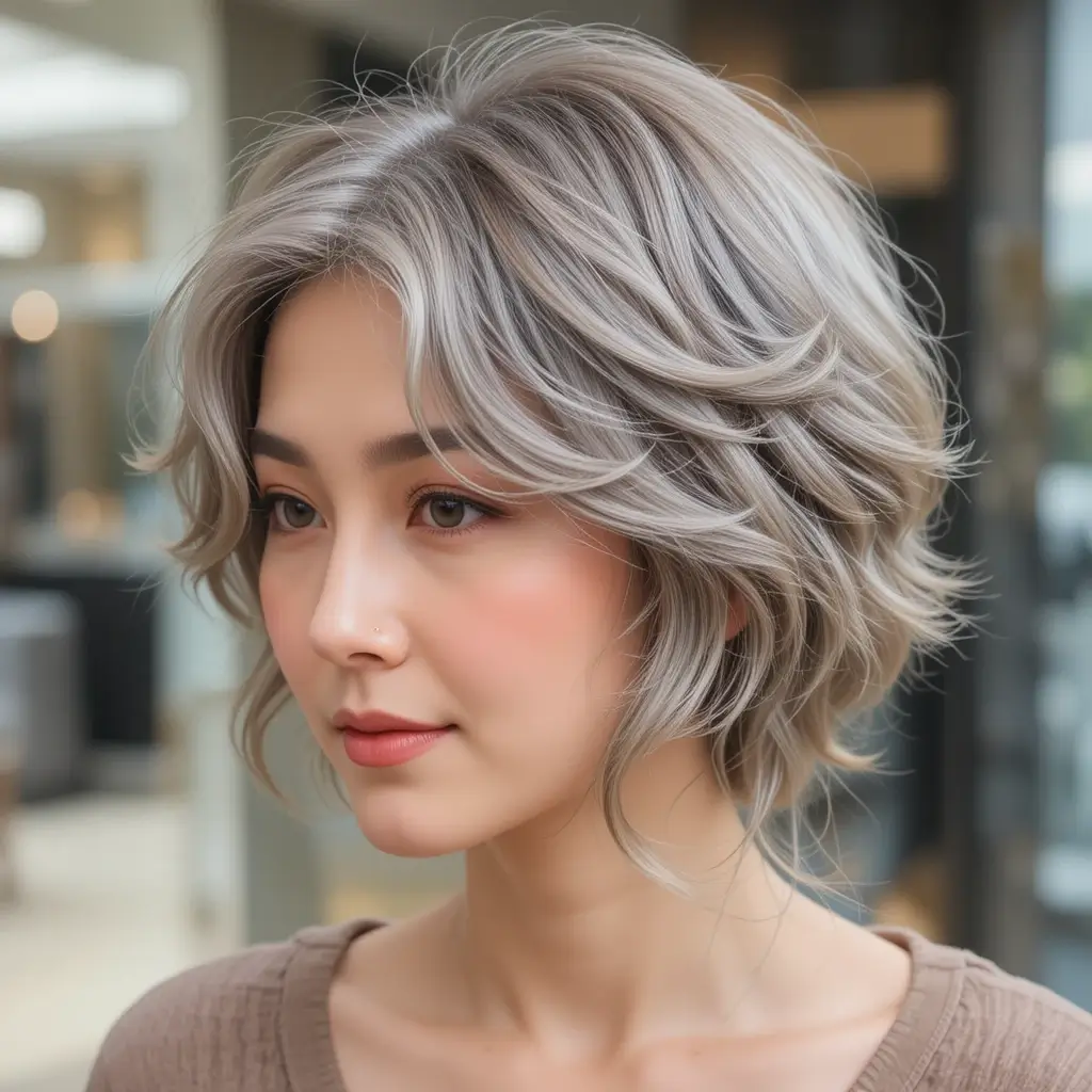 Short Hair with Soft Waves
